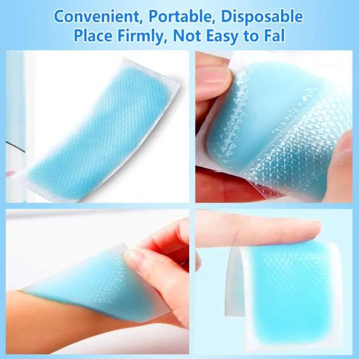 Medical Disposables Refreshing Cooling Patches Useful Cooling Gel Patch for Kids Fever Discomfort