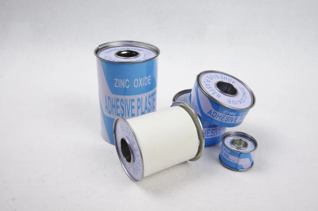 Surgical Cotton Silk Plaster Adhesive Tape with FDA CE ISO