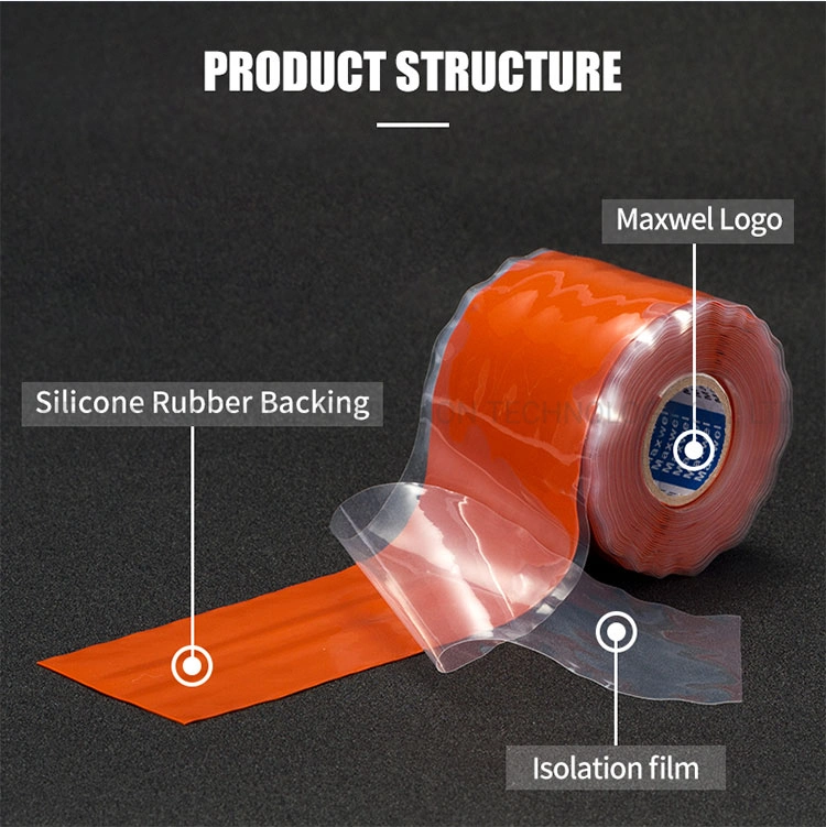 Self Fusing Silicone Electrical Tape for High Voltage Bus-Bar Insulation