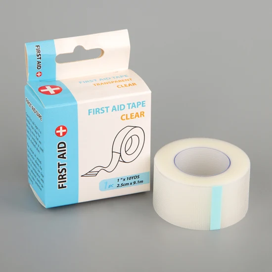 Disposable Easy to Tear Surgical Plaster Medical Cloth Silk Tape Approved by ISO CE