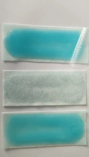 Fever Cooling Patch for Headache and Pain Relief, Hydrogel Cooling Fever Patch