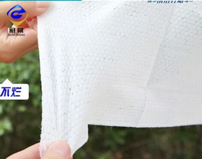 Good Price 100% 75GSM Viscose Soft White Color Pearl DOT Disposable Facial Towel Spunlace Non Woven Textile Fabric