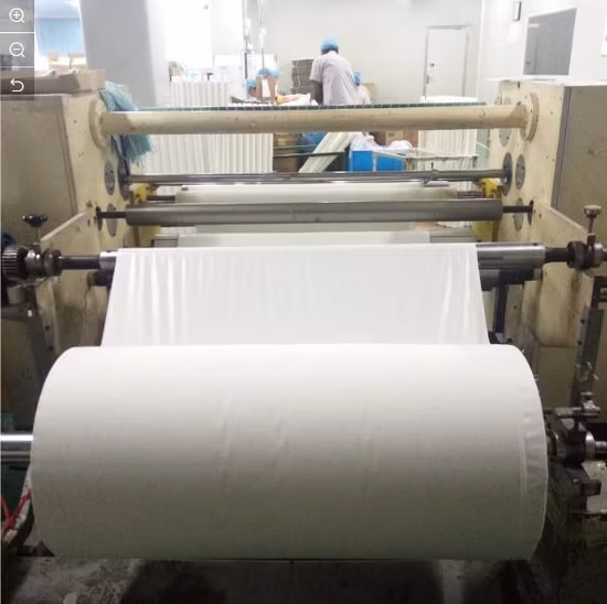 Jumbo Medical Adhesive Tape Plaster Zinc Oxide Tape/PE Tape/Silk Tape/Non-Woven Paper Tape Semi-Finished Raw Material